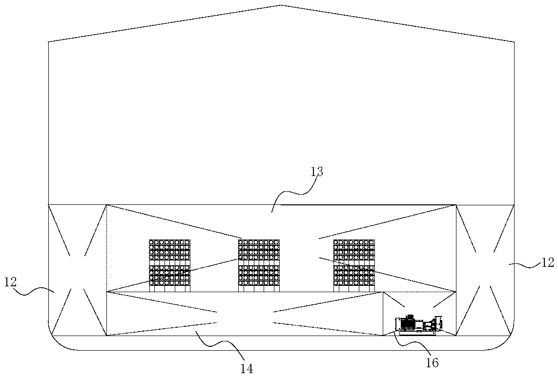 Seawater desalination ship