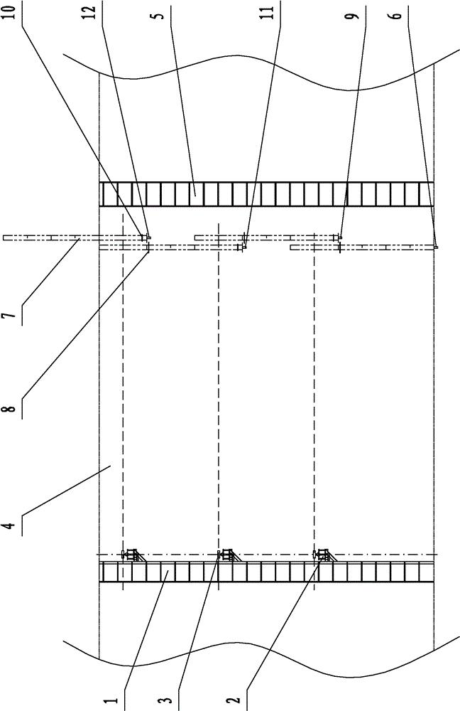 Vertical guided measurement device and guided measurement method thereof