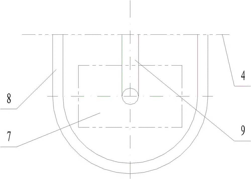 Vertical guided measurement device and guided measurement method thereof