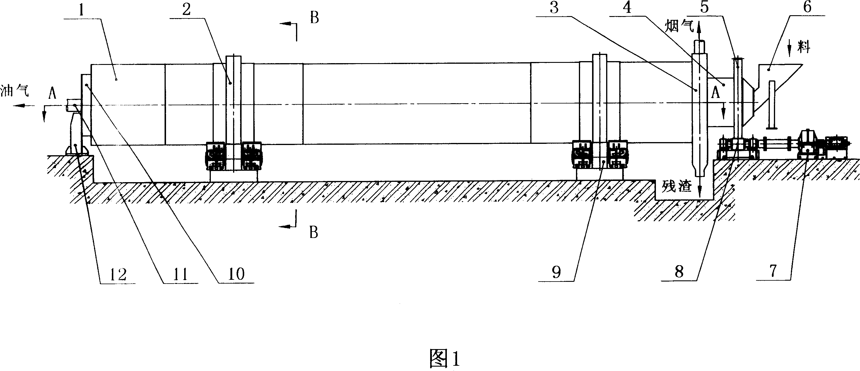 Reverse flow carbonization horizontal stove