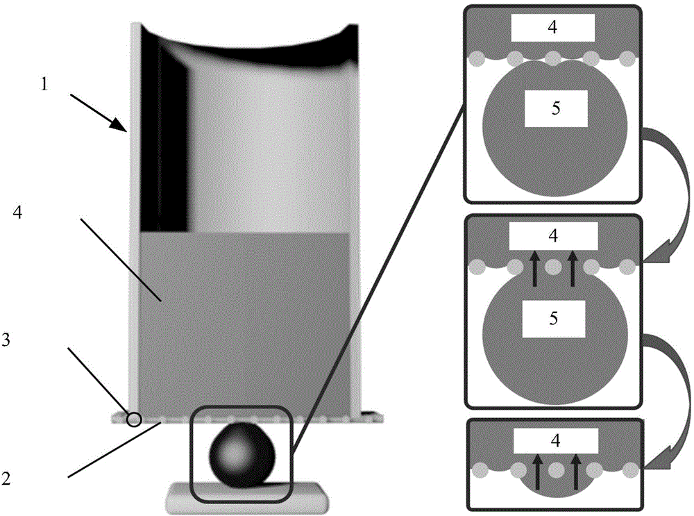 Super-drainage pump for spontaneously transporting tiny water drops through antigravity and preparation method and application of super-drainage pump