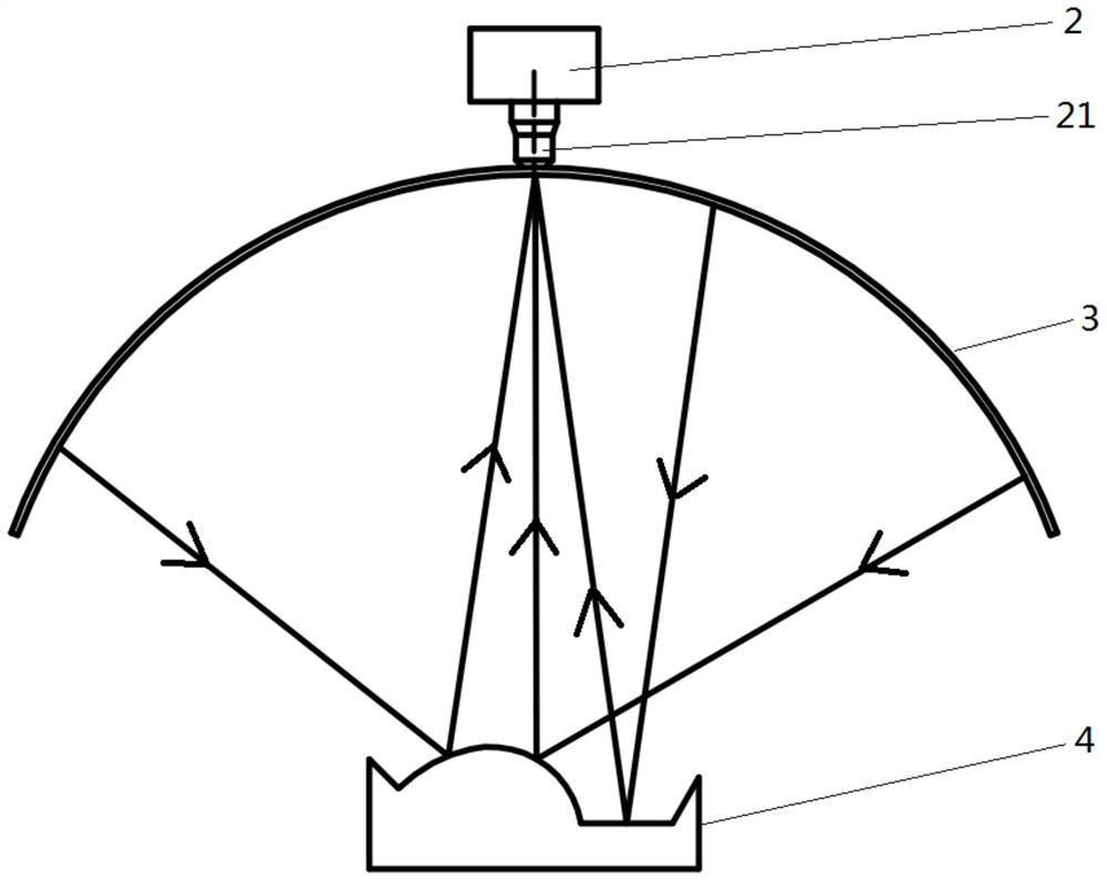 Defect detection method for high-brightness and high-reflectivity part