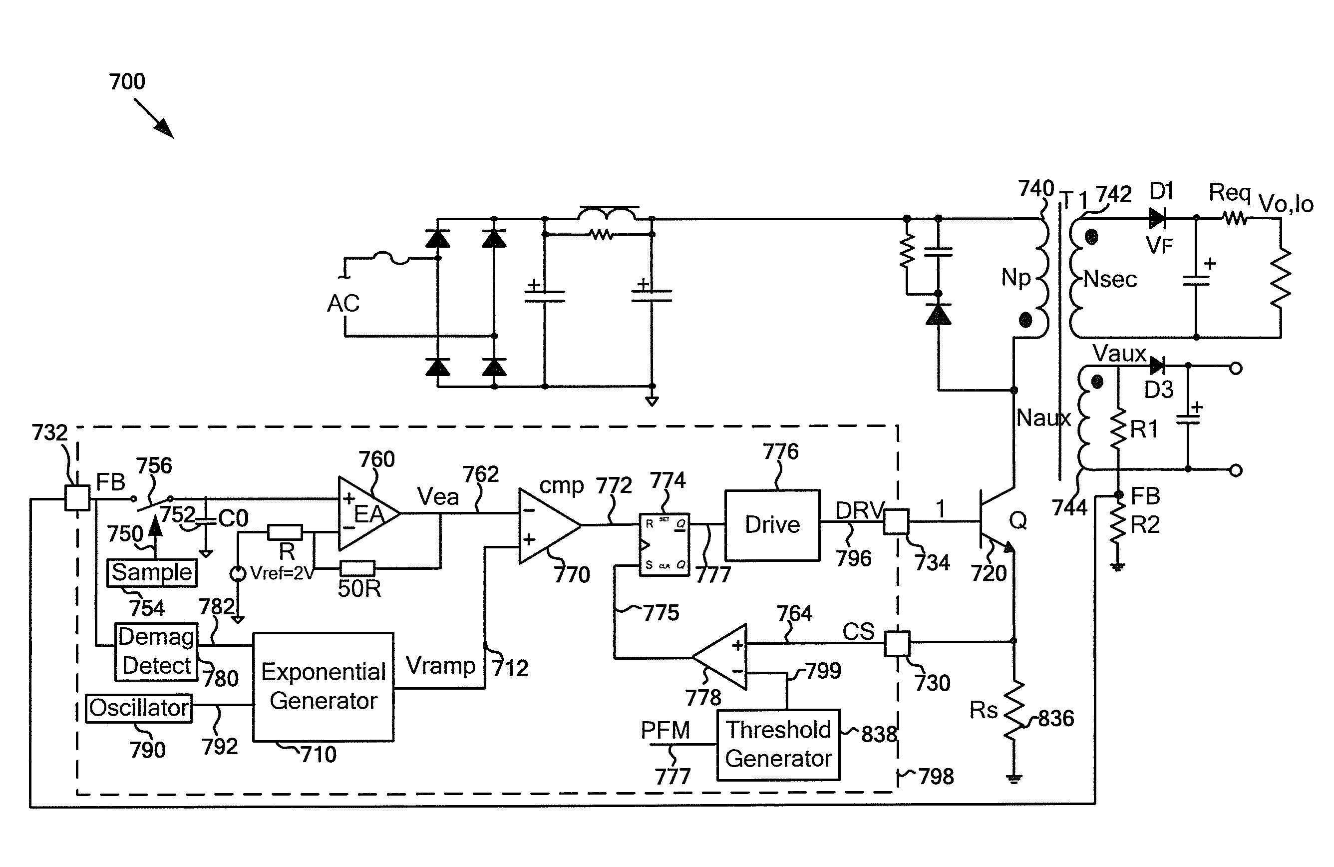 Systems and methods for dynamic threshold adjustment with primary-side sensing and regulation for flyback power converters