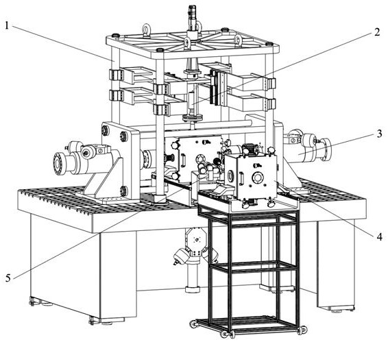 Instruments and methods for in-situ testing of mechanical properties of materials under high temperature and complex mechanical loads