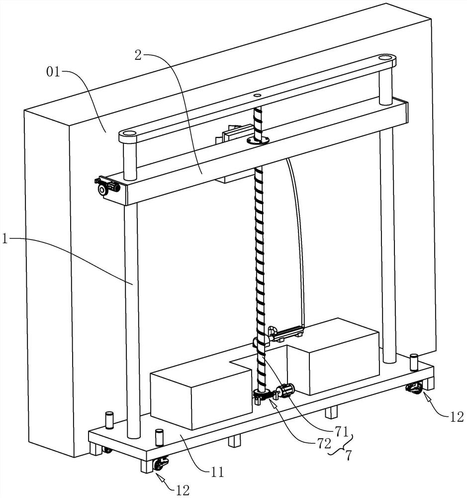 Decoration and decoration method for inner wall surface of building