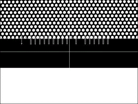 Detection method for continuous punching of steel band