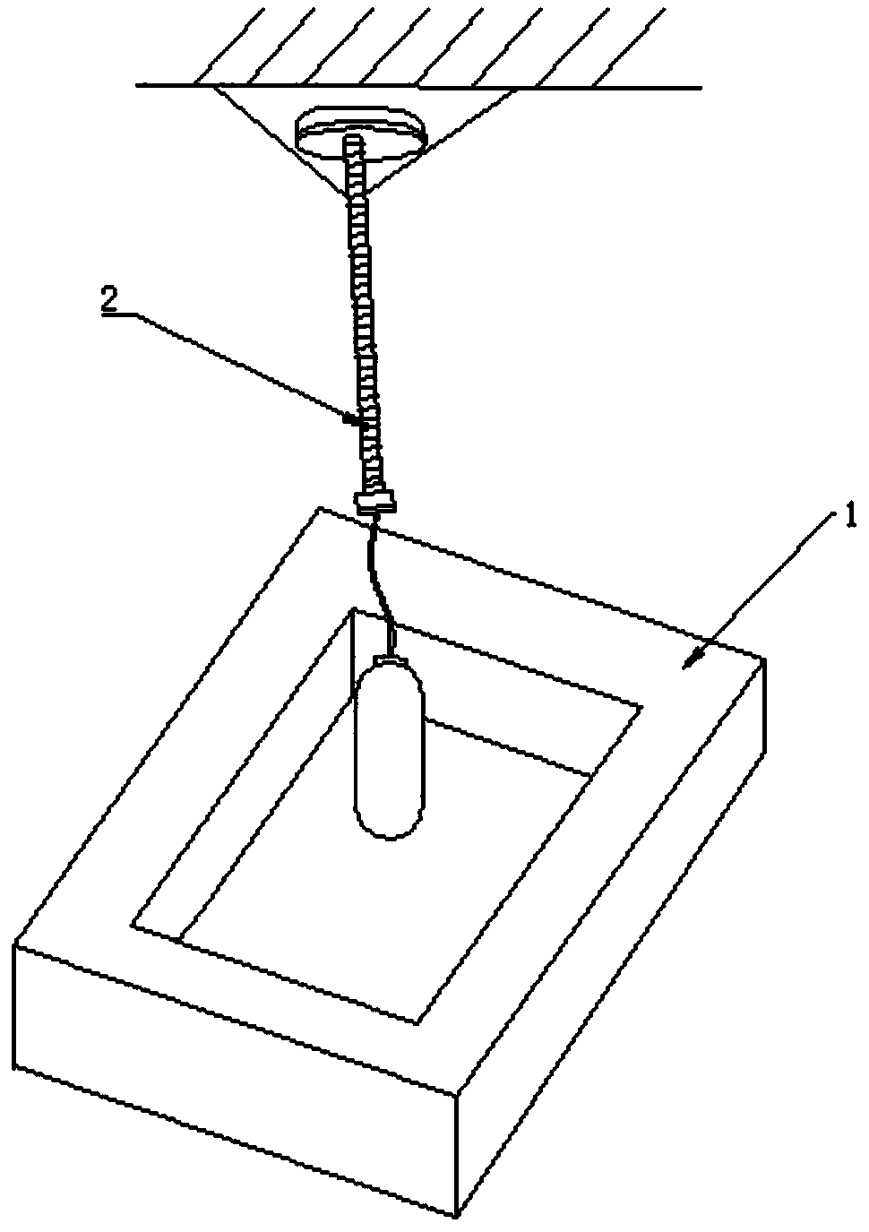 Magnetic suspension multiphysics field coupling hydrotherapy system