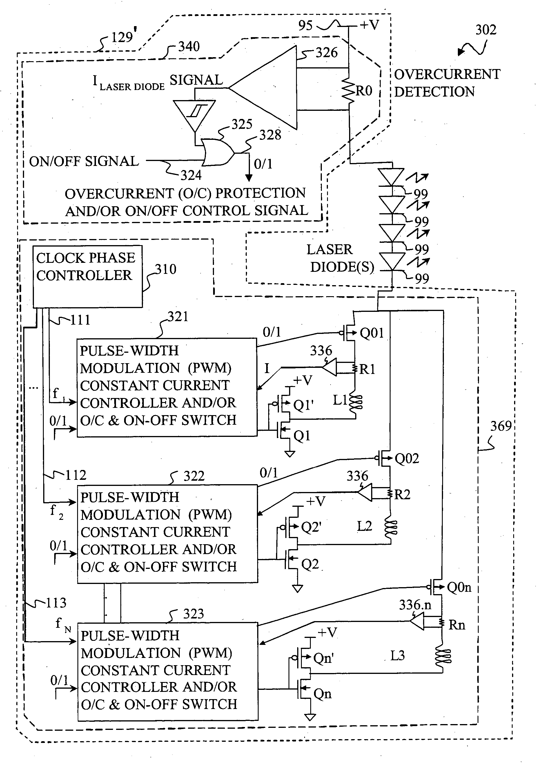 Apparatus and method for driving laser diodes