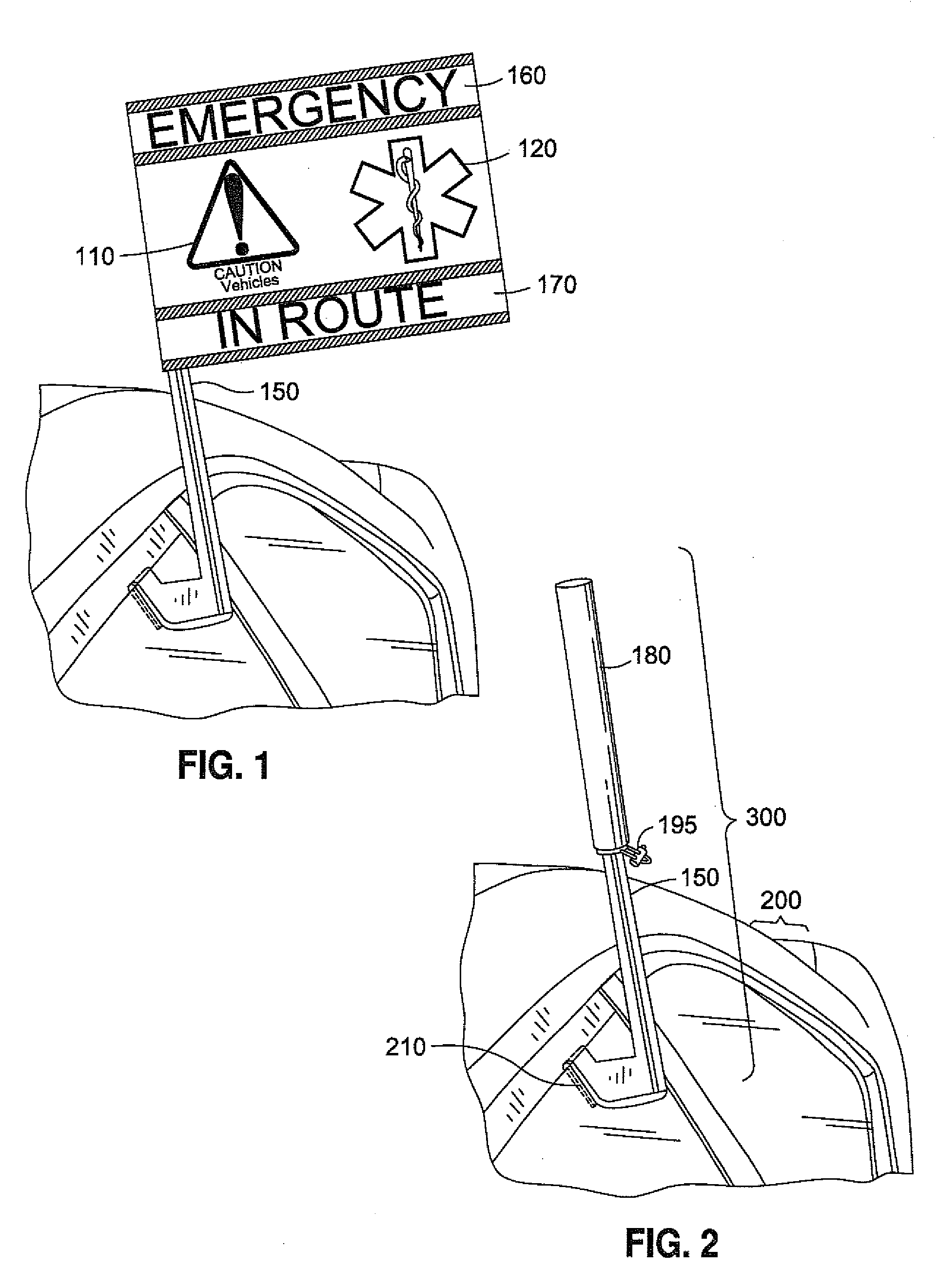 Emergency signaling apparatus and method