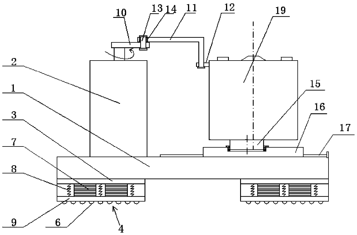 Vibration frequency adjustable blood vibration mixer for blood detection