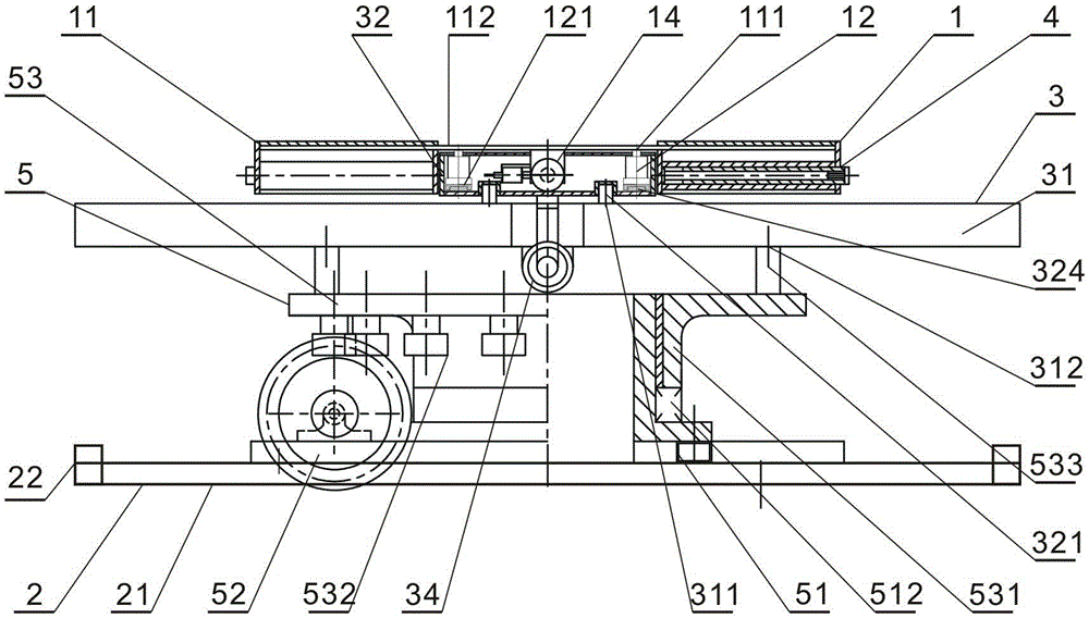 Car parking garage multi-station lifting and rotating platform