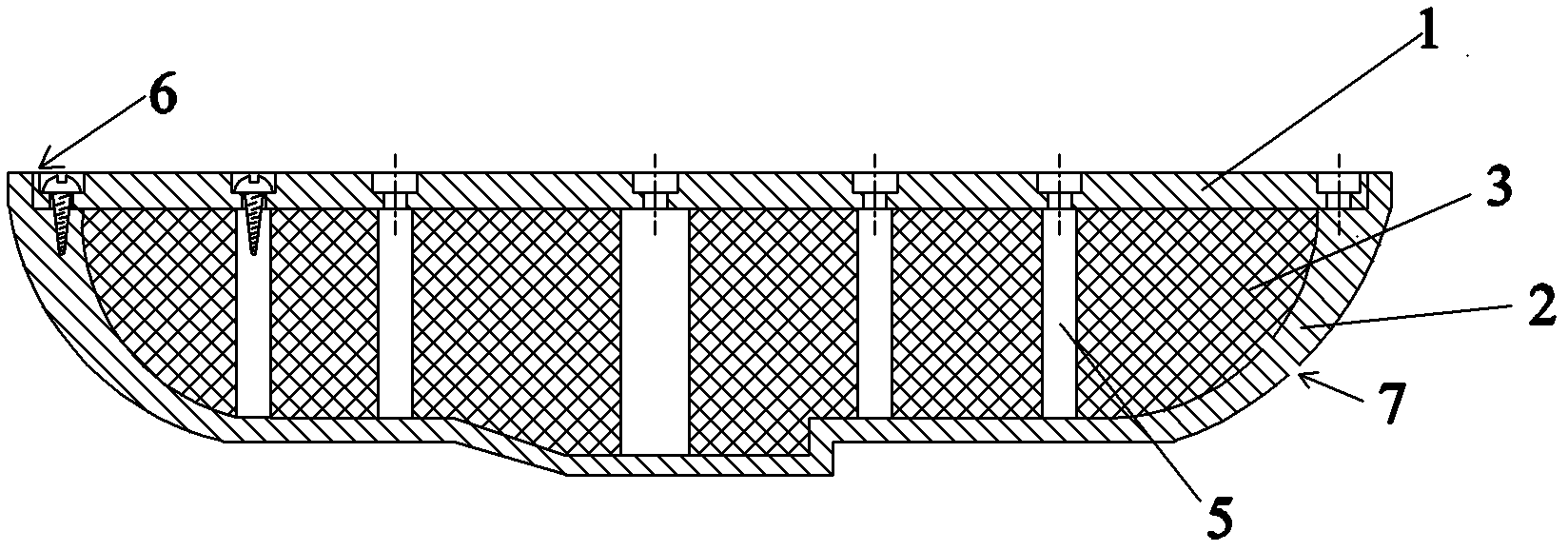 Floating plate of transplanter and manufacturing method of the floating plate