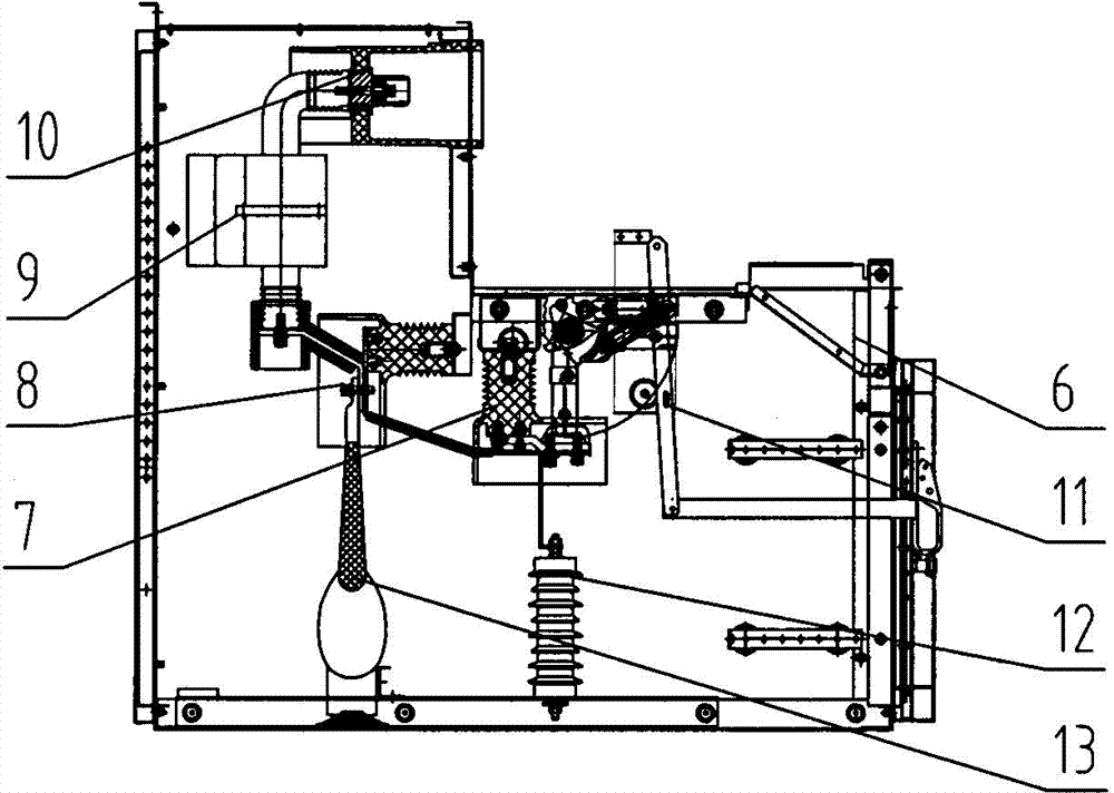 Modular movable-type solid insulated switchgear