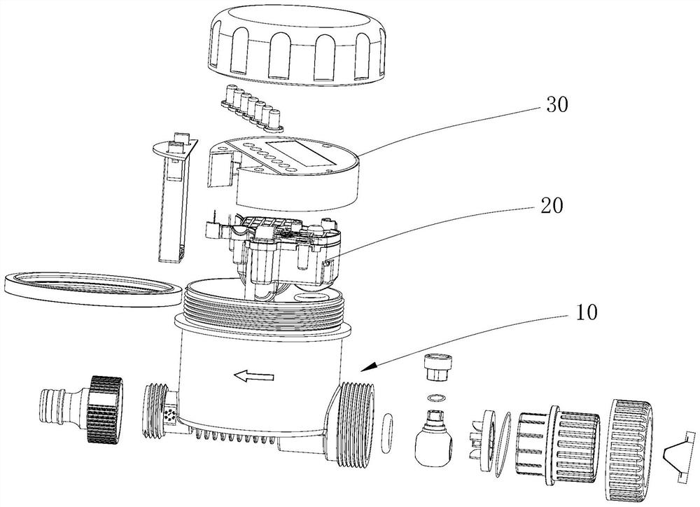 An intelligent control worm gear stepless positioning ball valve control system and an automatic irrigation system for the Internet of Things