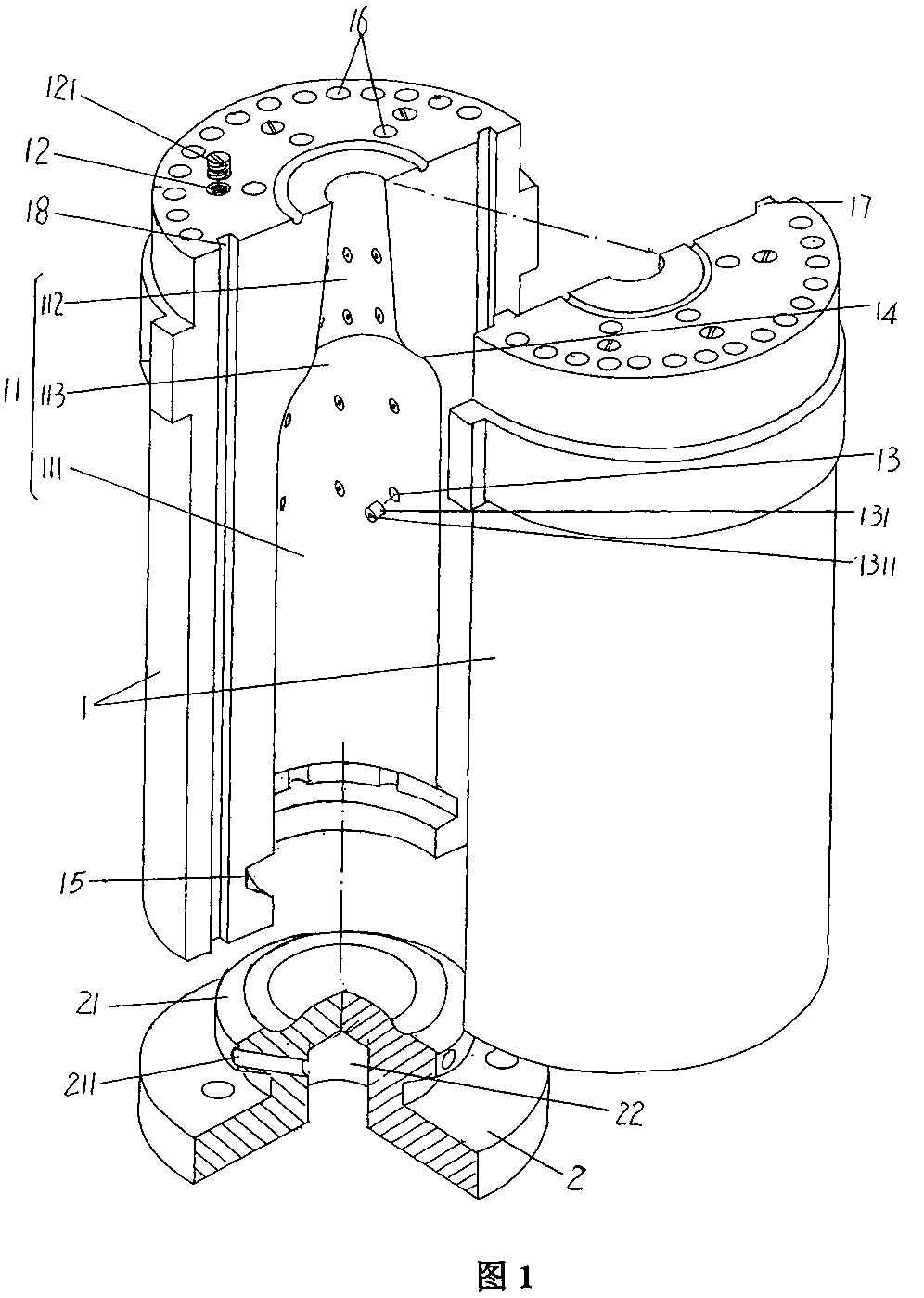 Mould for manufacturing bottle and jar glass containers