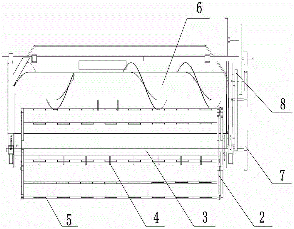 Shifting wheel-elastic finger combined picking and harvesting device of peanut harvester