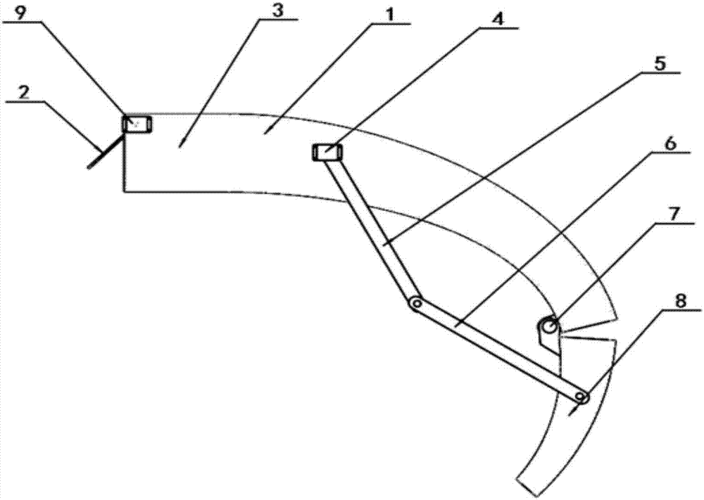 Gas flow guiding device