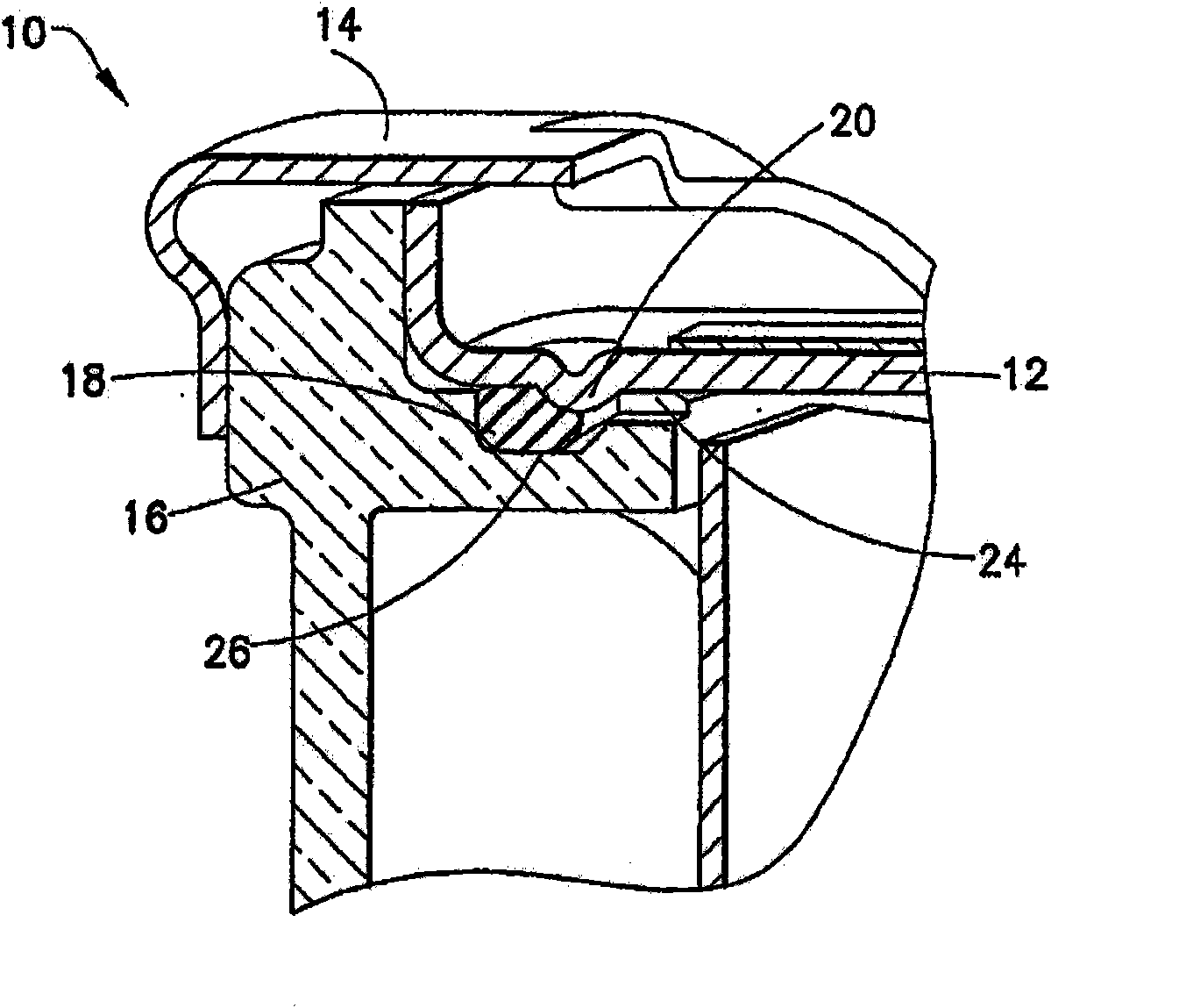 Case, window and gasket for measuring device