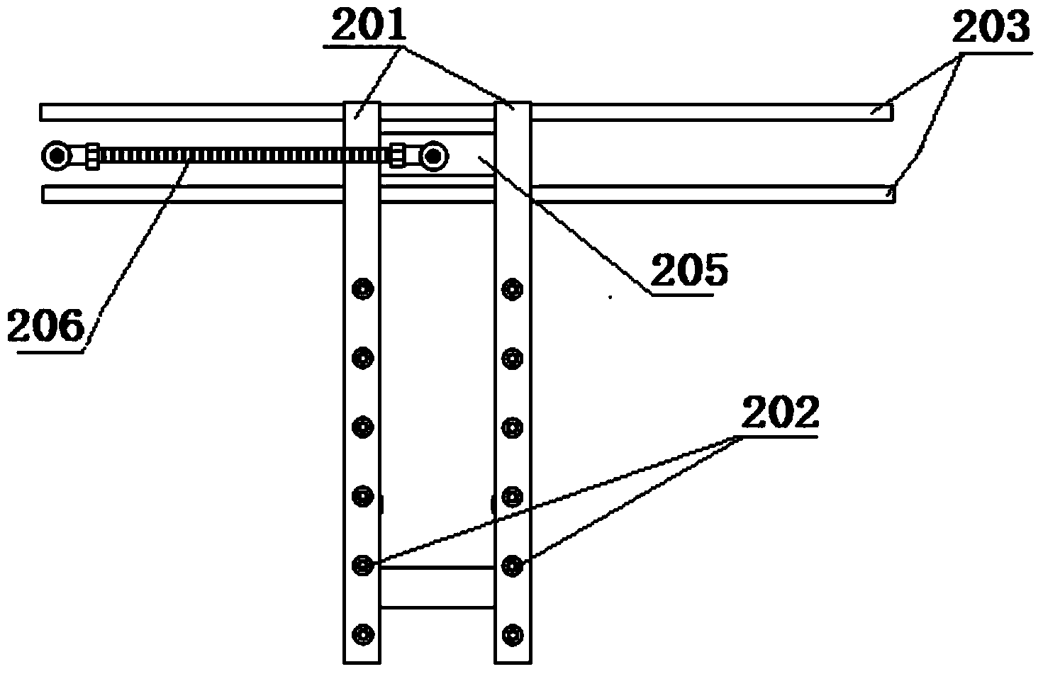 Vertical firework tube shaper