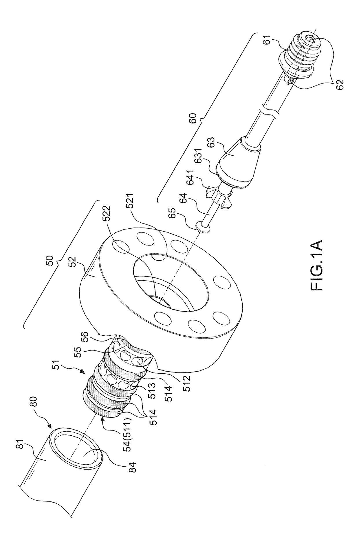 Pneumatic firing device