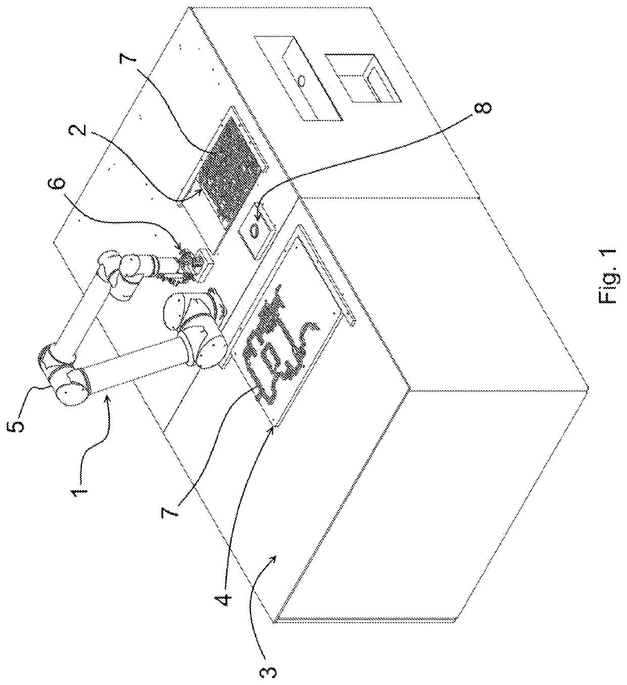 Apparatus and method for applying in an automatic way foam elements on a die cutter