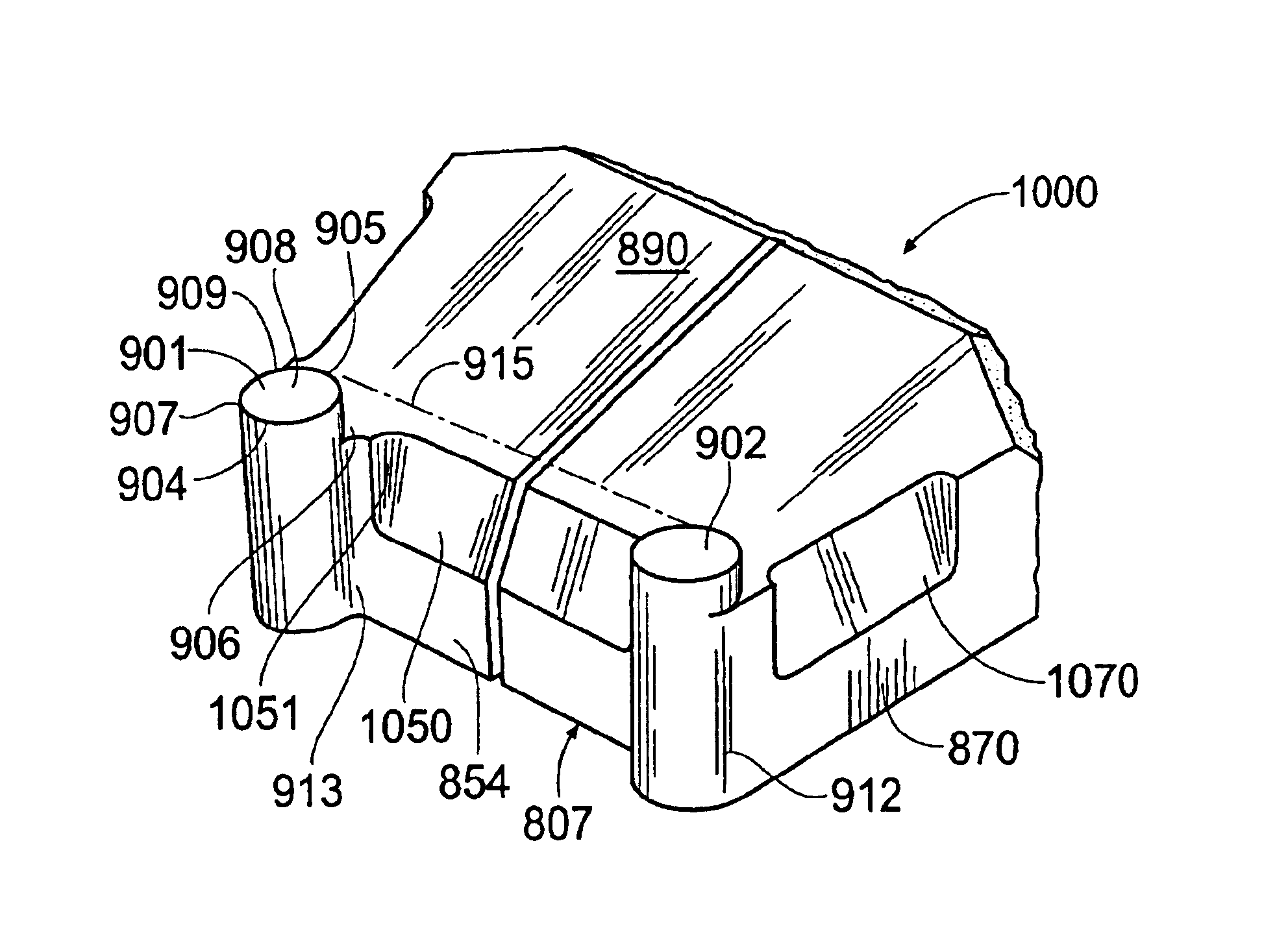 Interlocking masonry wall block