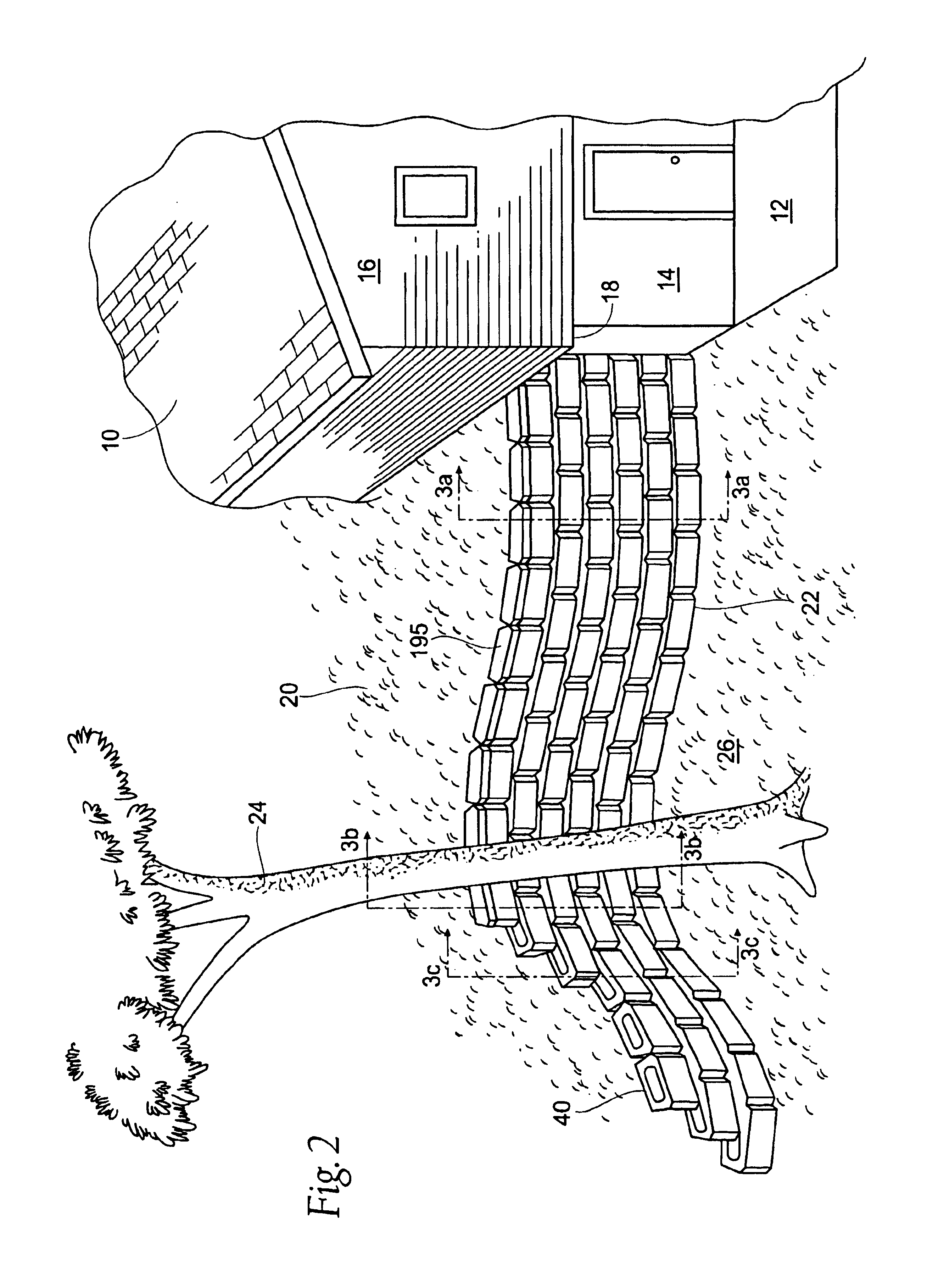 Interlocking masonry wall block