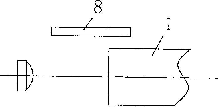 Transmission-type smoke meter and method for measuring valid smoke column length thereof