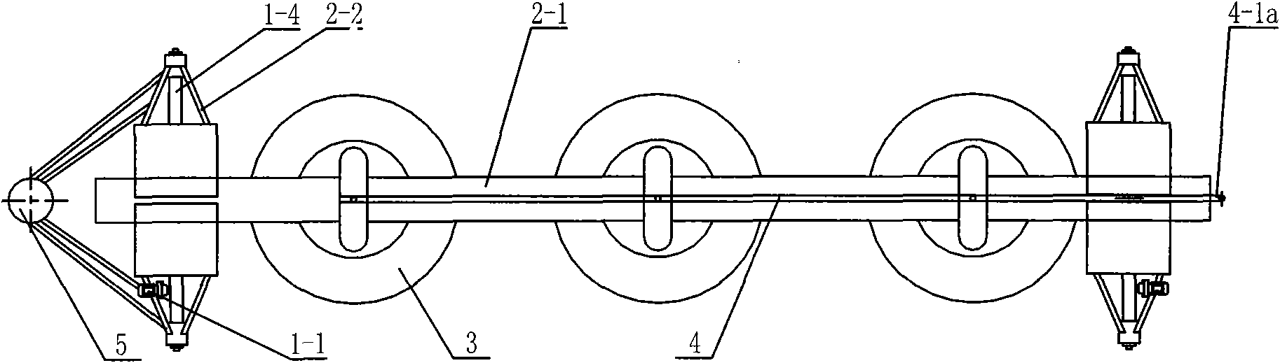 Multi-station mobile steam exhaust and dust removal method and device