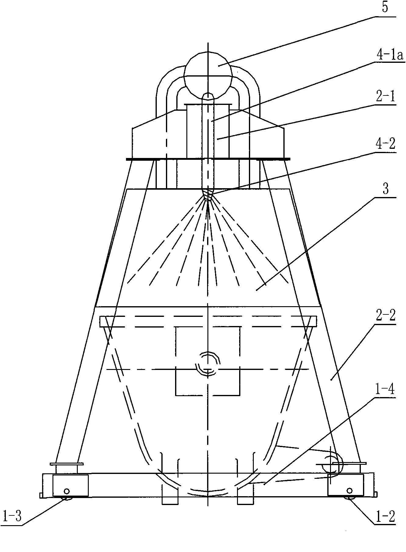 Multi-station mobile steam exhaust and dust removal method and device