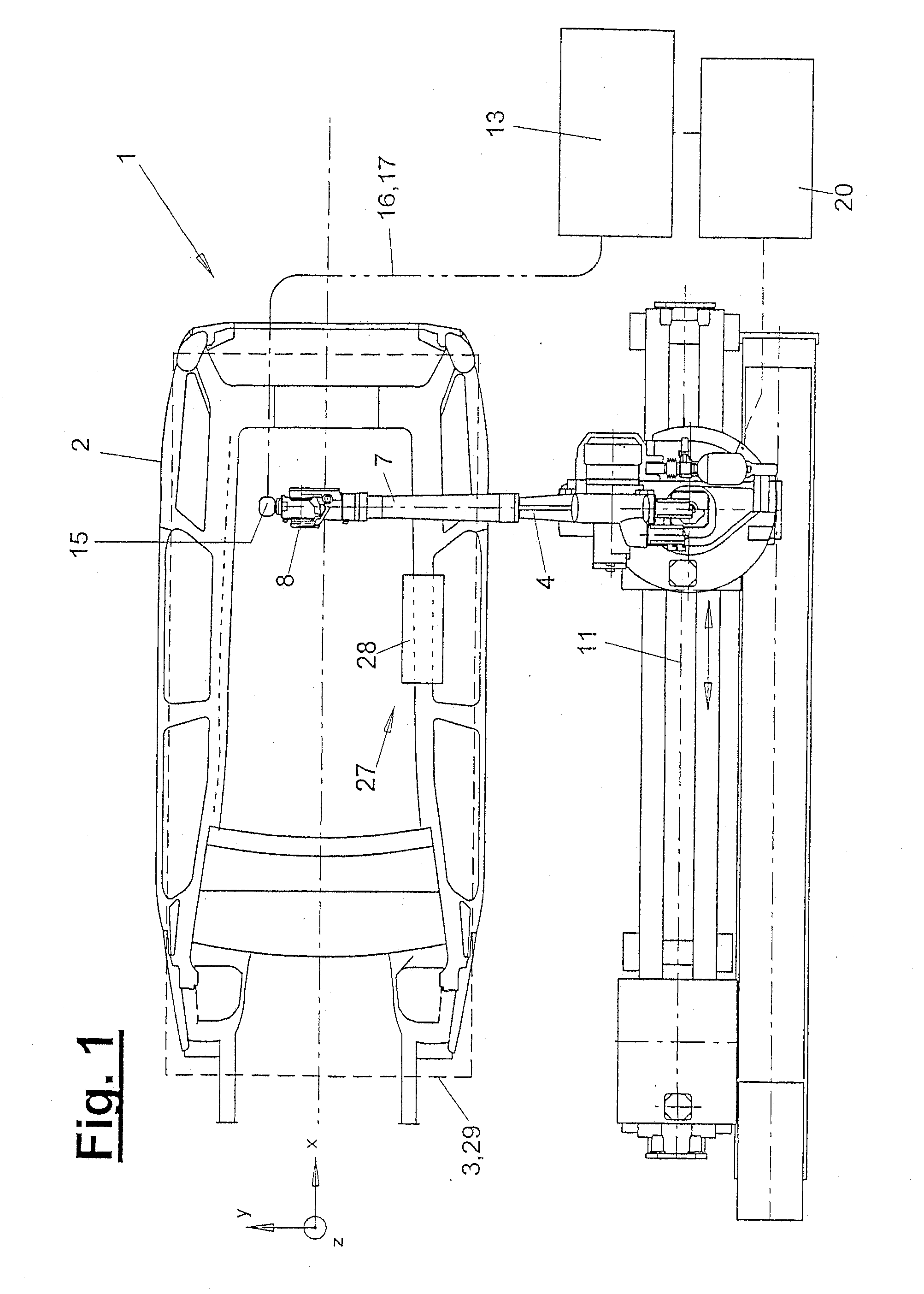 Method For Laser Machining And Laser Device With Laser Power Controlled As a Function Of The Laser Motion