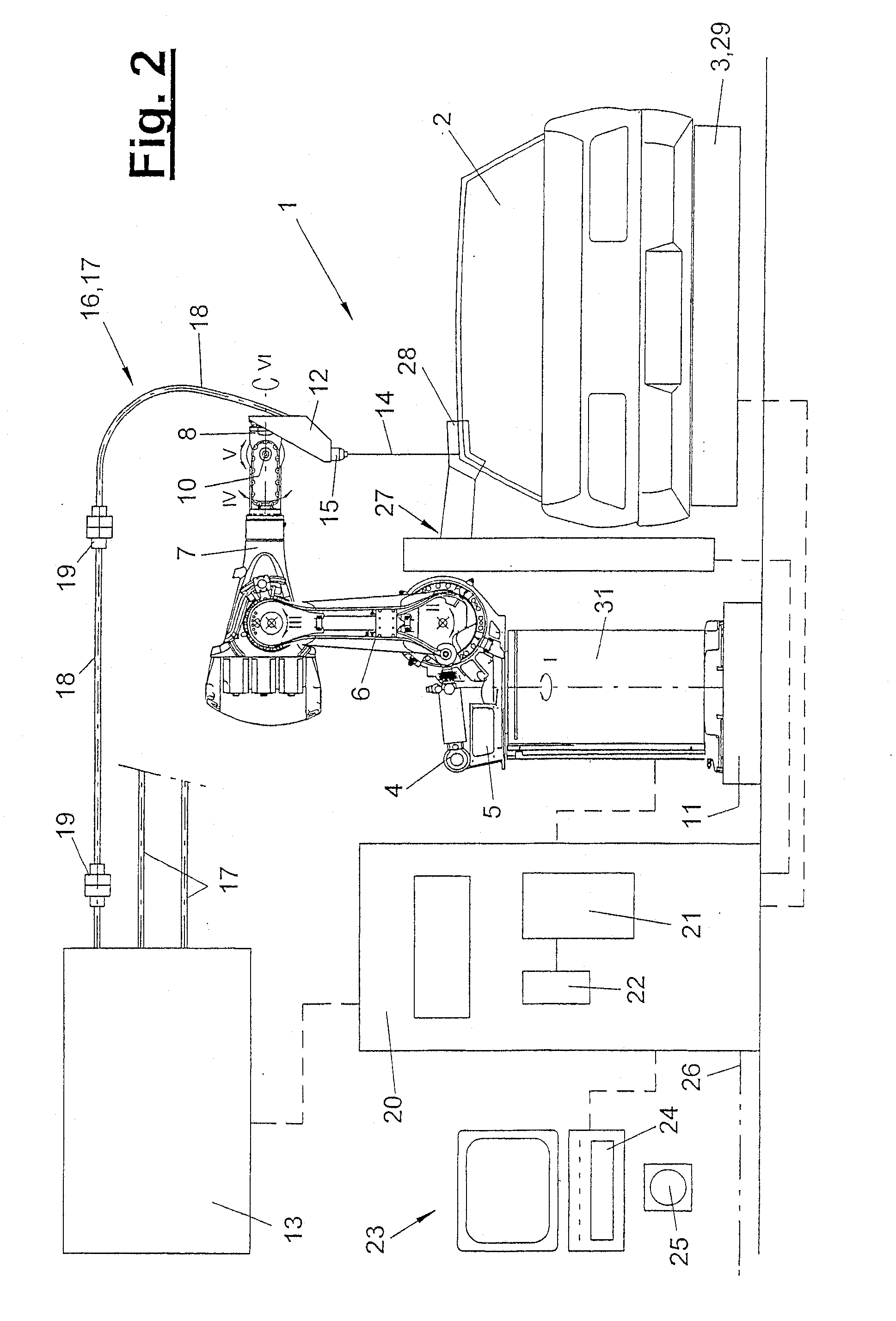 Method For Laser Machining And Laser Device With Laser Power Controlled As a Function Of The Laser Motion