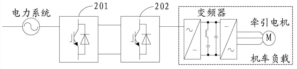 Traction contact system