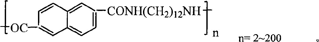 Long carbon chain condensed ring semi-aromatic nylon and synthetic process thereof