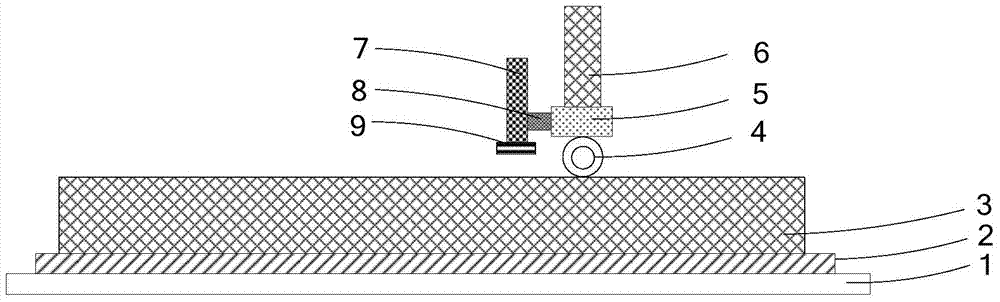 Infrared technology based wafer cutting online detecting system