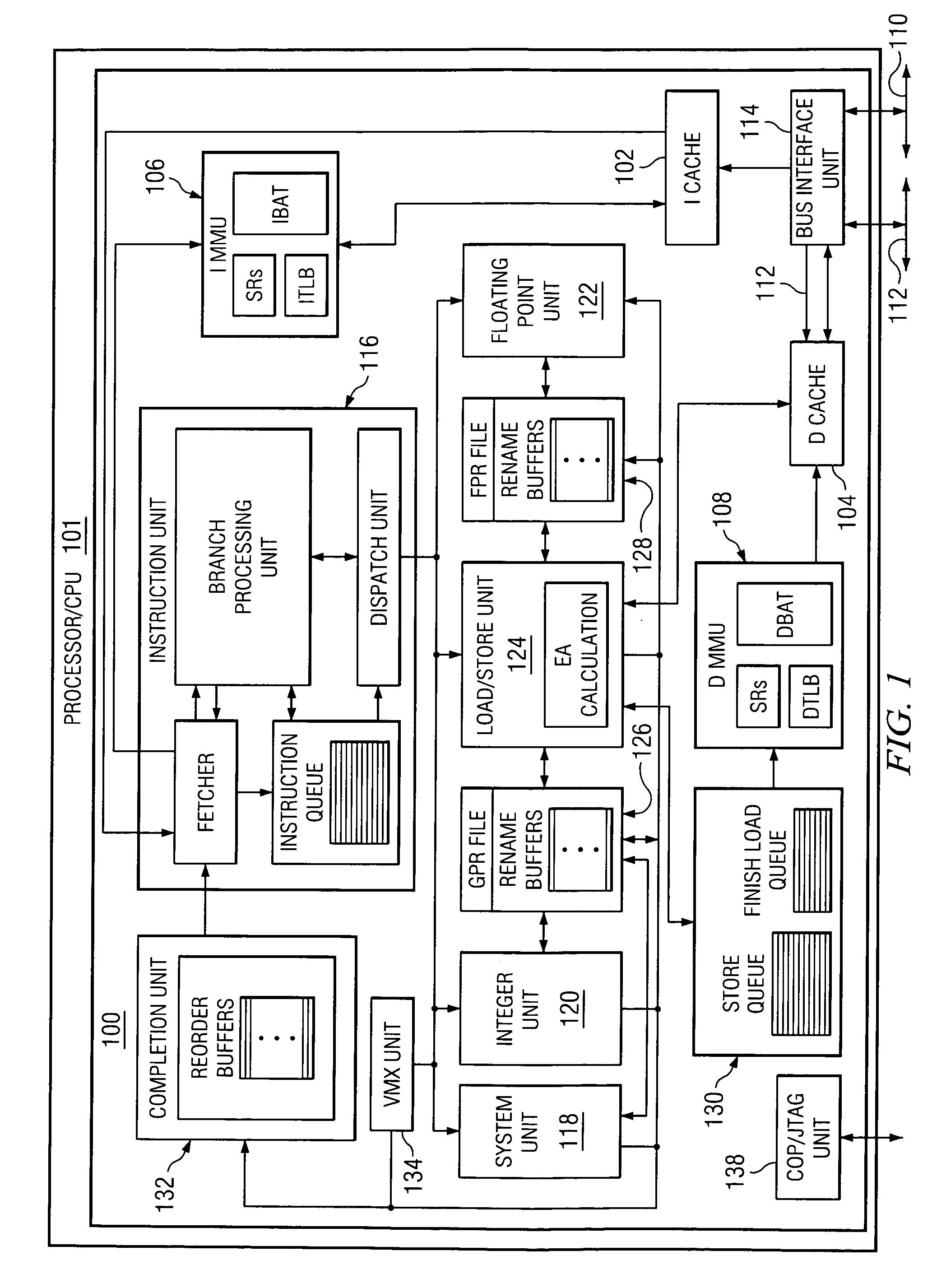 Method, apparatus, and computer program product for sharing data in a cache among threads in an SMT processor