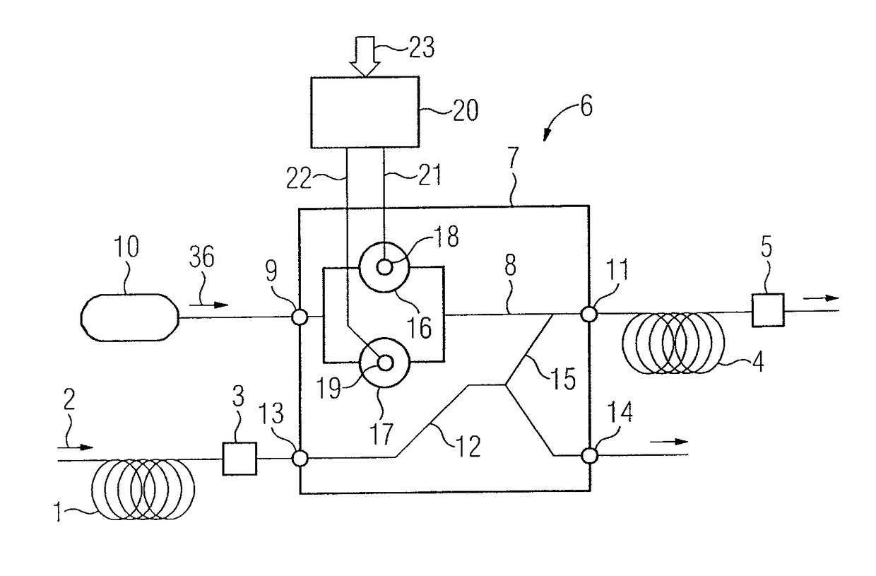 Comprehensive two-dimensional gas chromatograph and modulator for the chromatograph