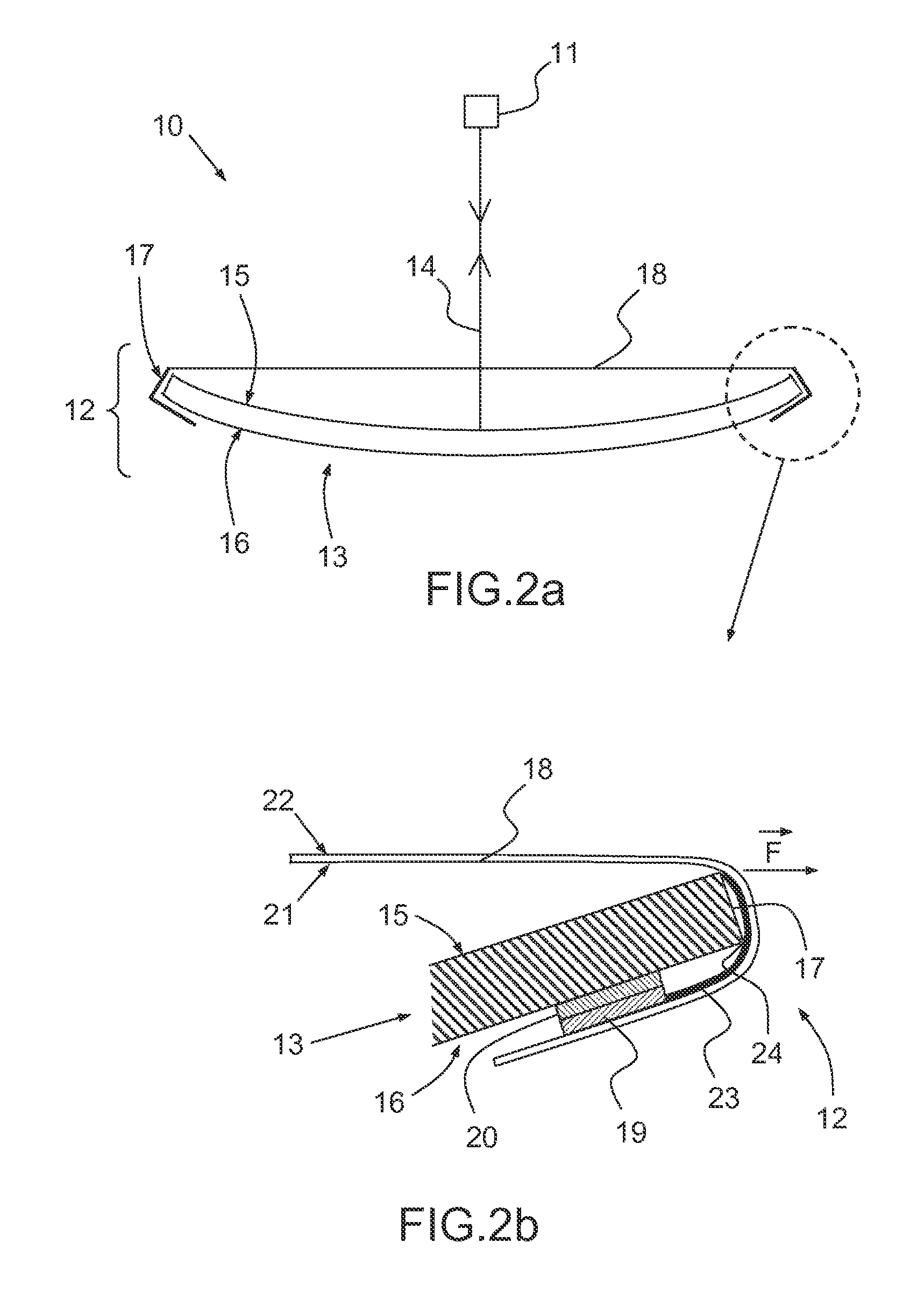 Radio wave transmitting device, antenna and spacecraft