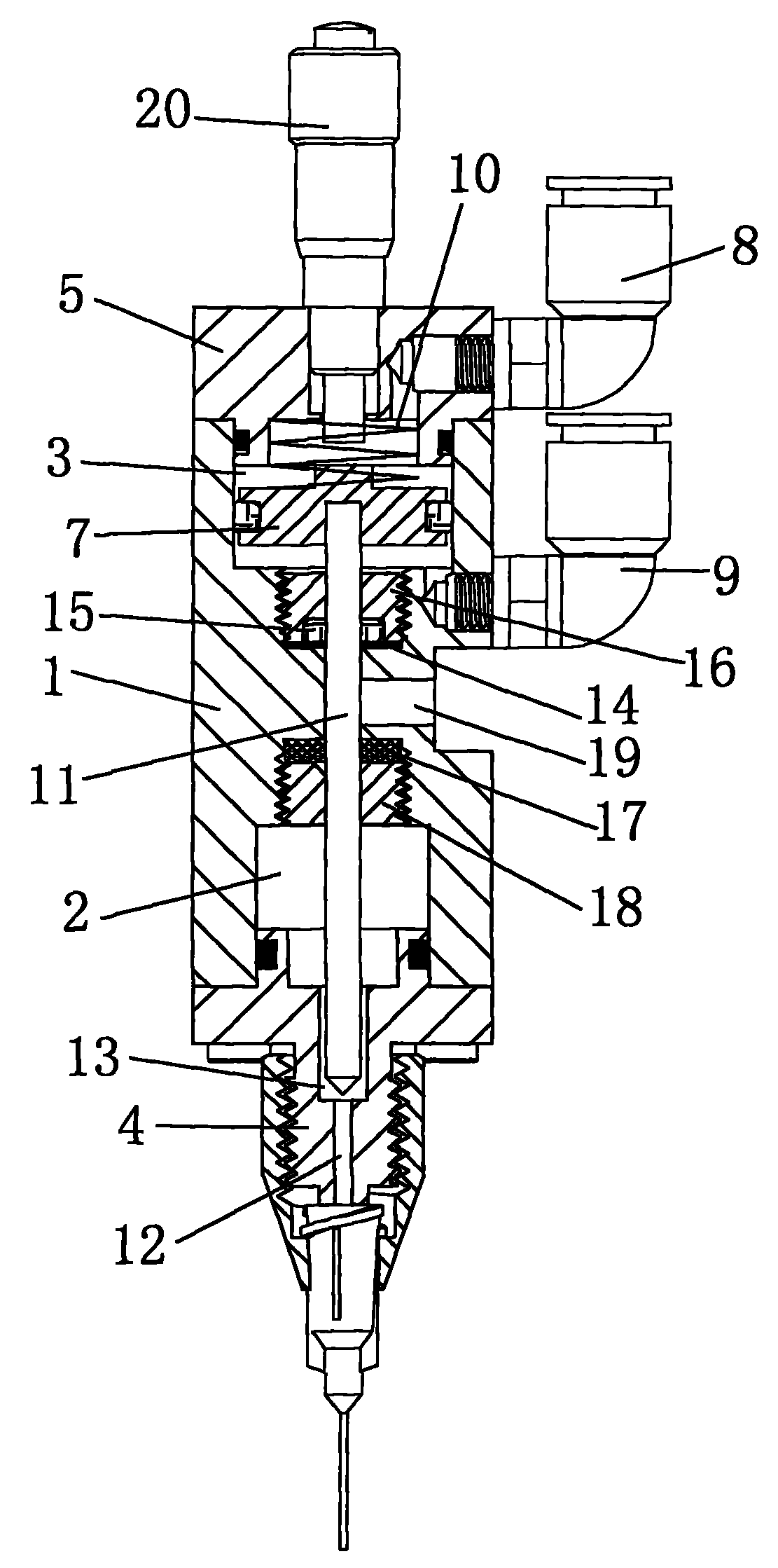 Novel micro binder gun