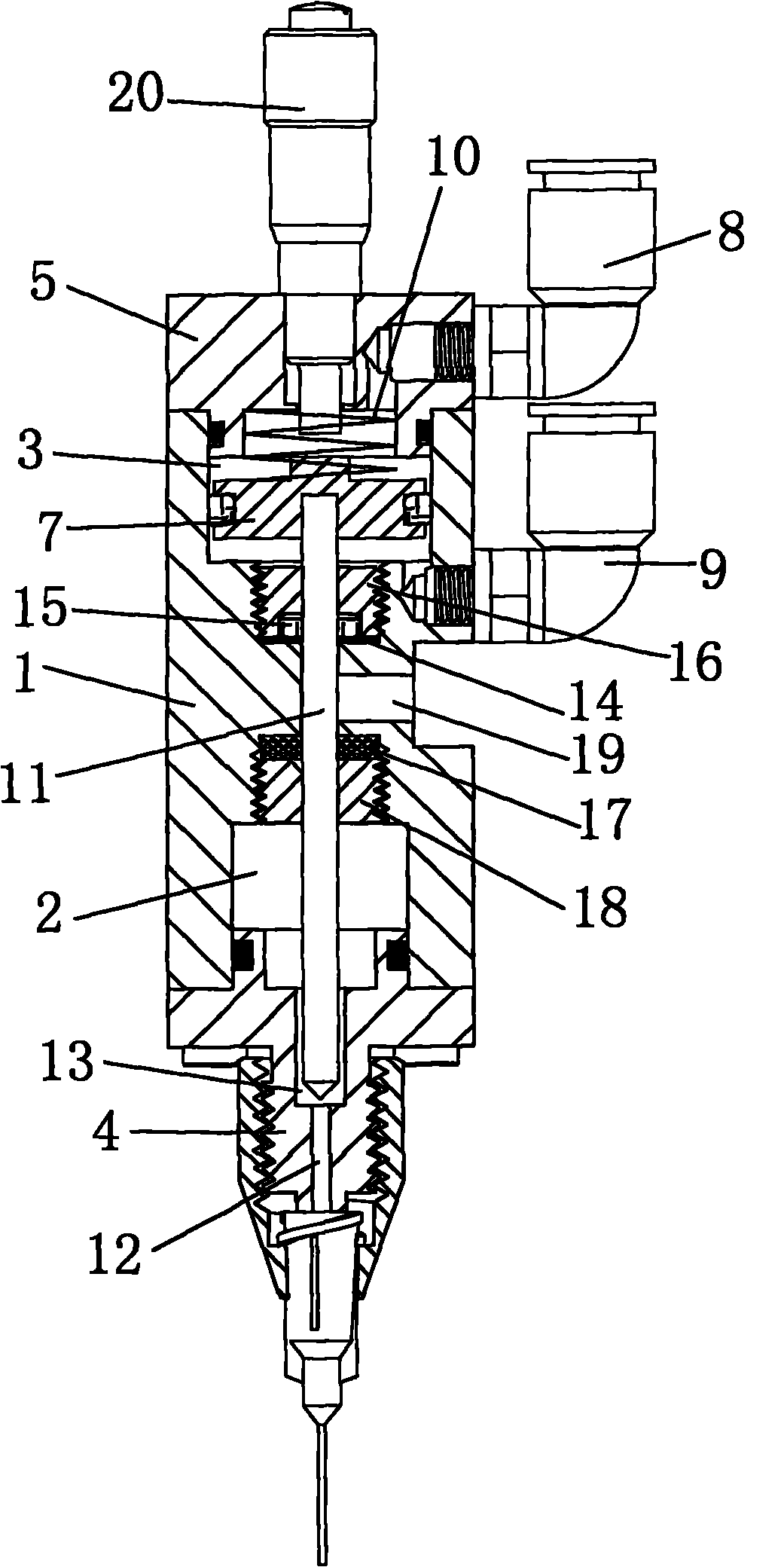 Novel micro binder gun