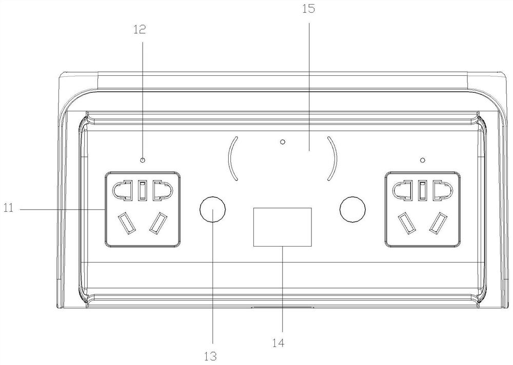 An electric vehicle charging socket box