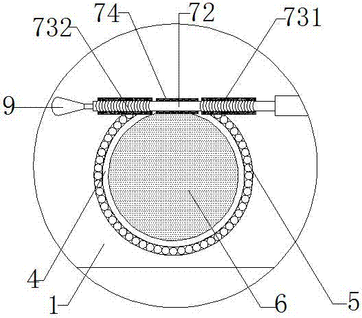 Single whetstone sharpening device for kitchen knife processing