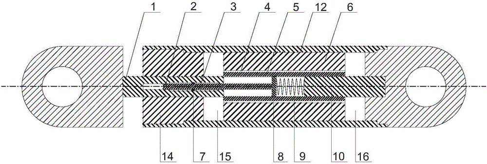 Piston and self-adaptive damping adjustment type permanent-magnet magneto-rheological fluid damper