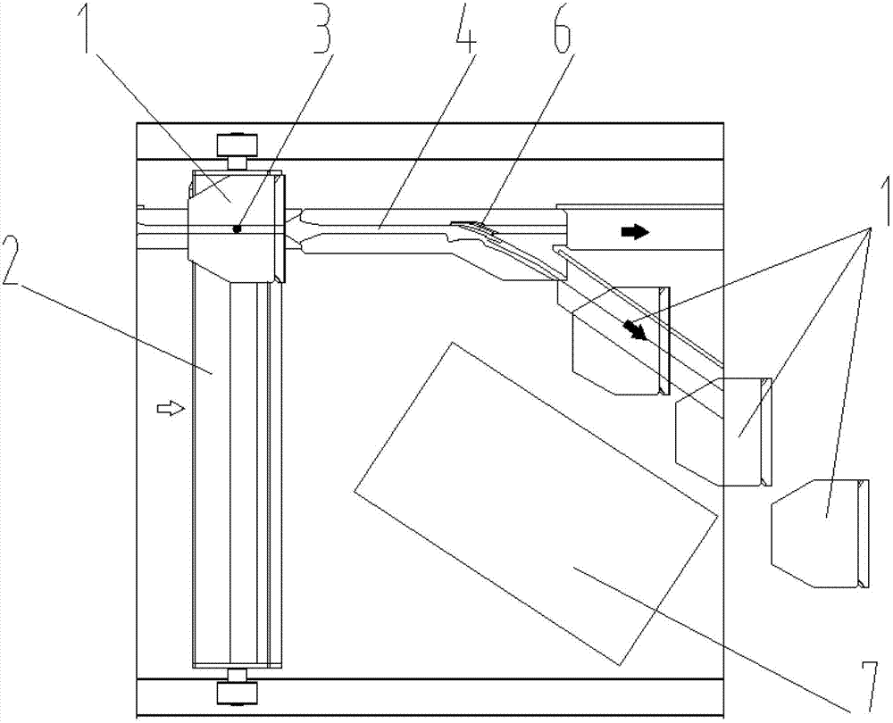 Electrically-driven high-speed turnout reversing device