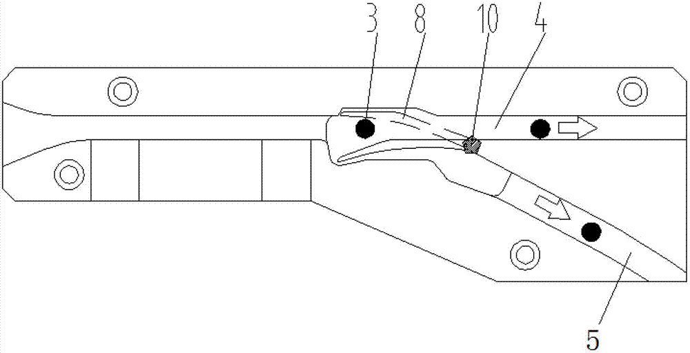 Electrically-driven high-speed turnout reversing device