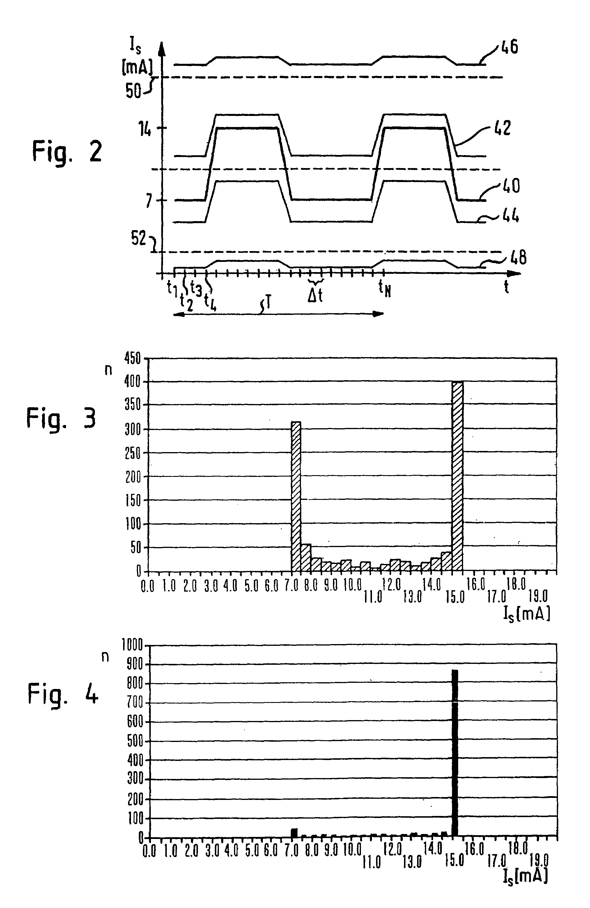 Method and device for detecting a rotational speed, especially the rotational speed of the wheel of a vehicle