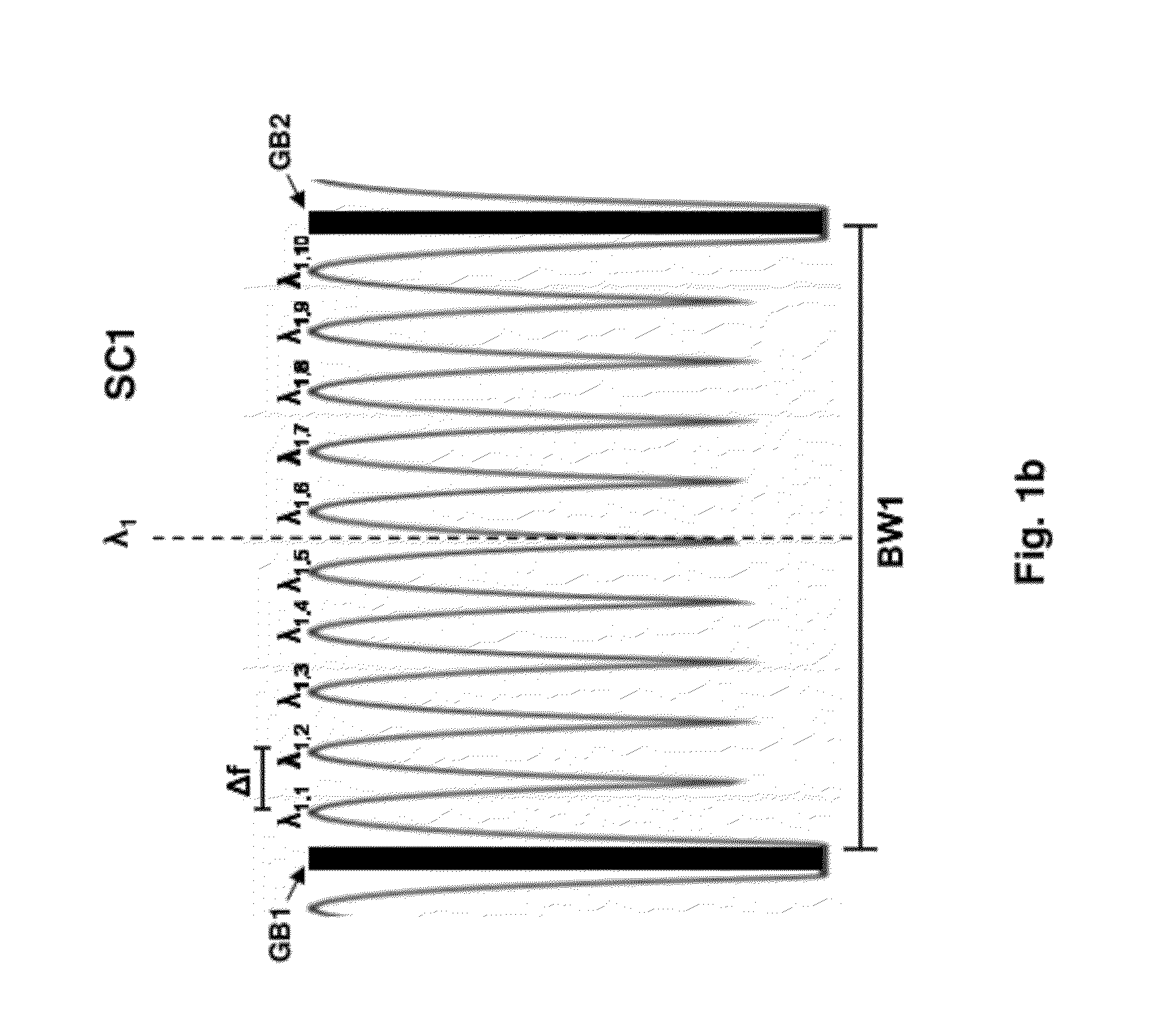 Apparatus to Control Carrier Spacing in a Multi-Carrier Optical Transmitter