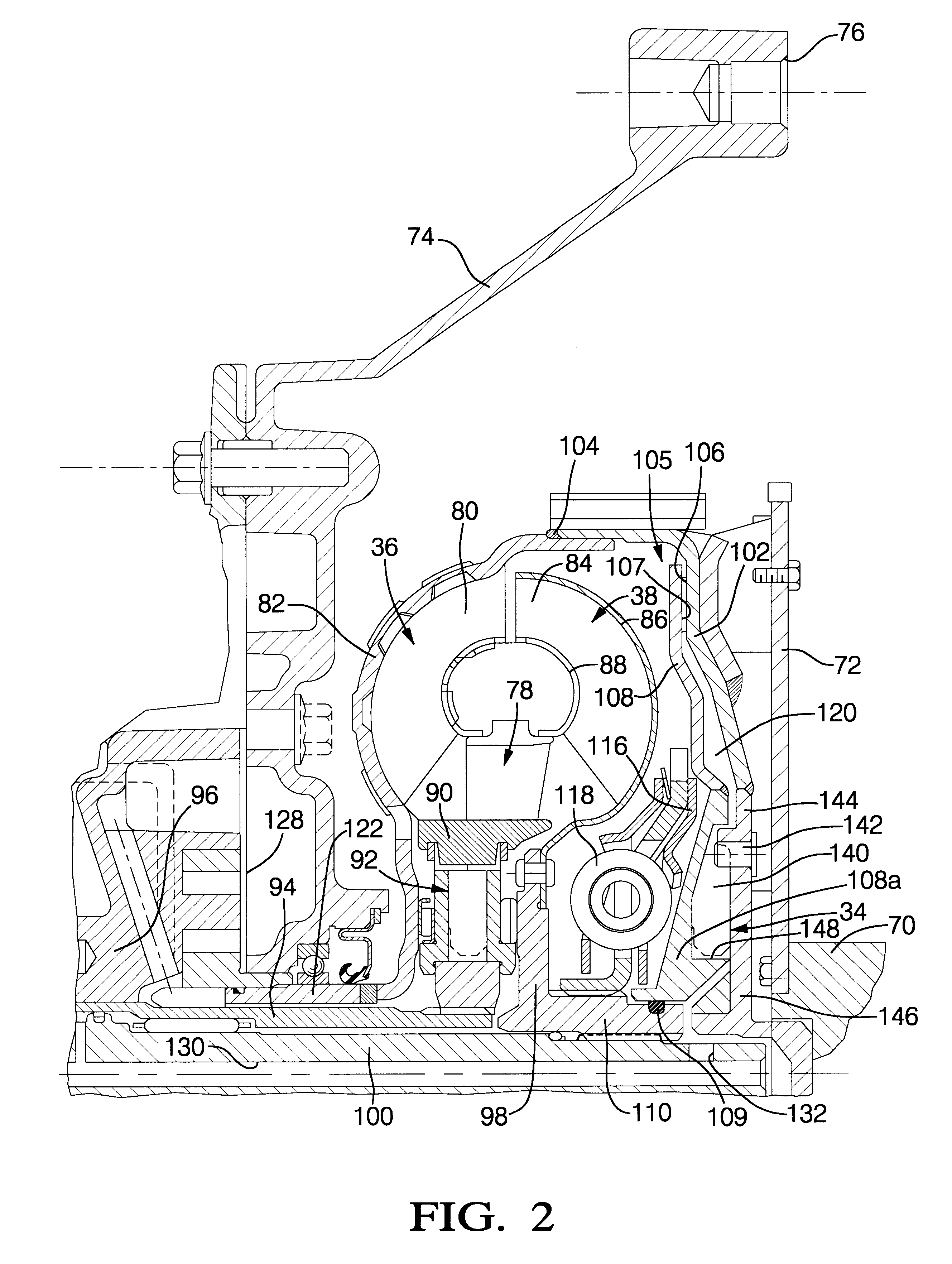 Hybrid electric drive and control method therefor