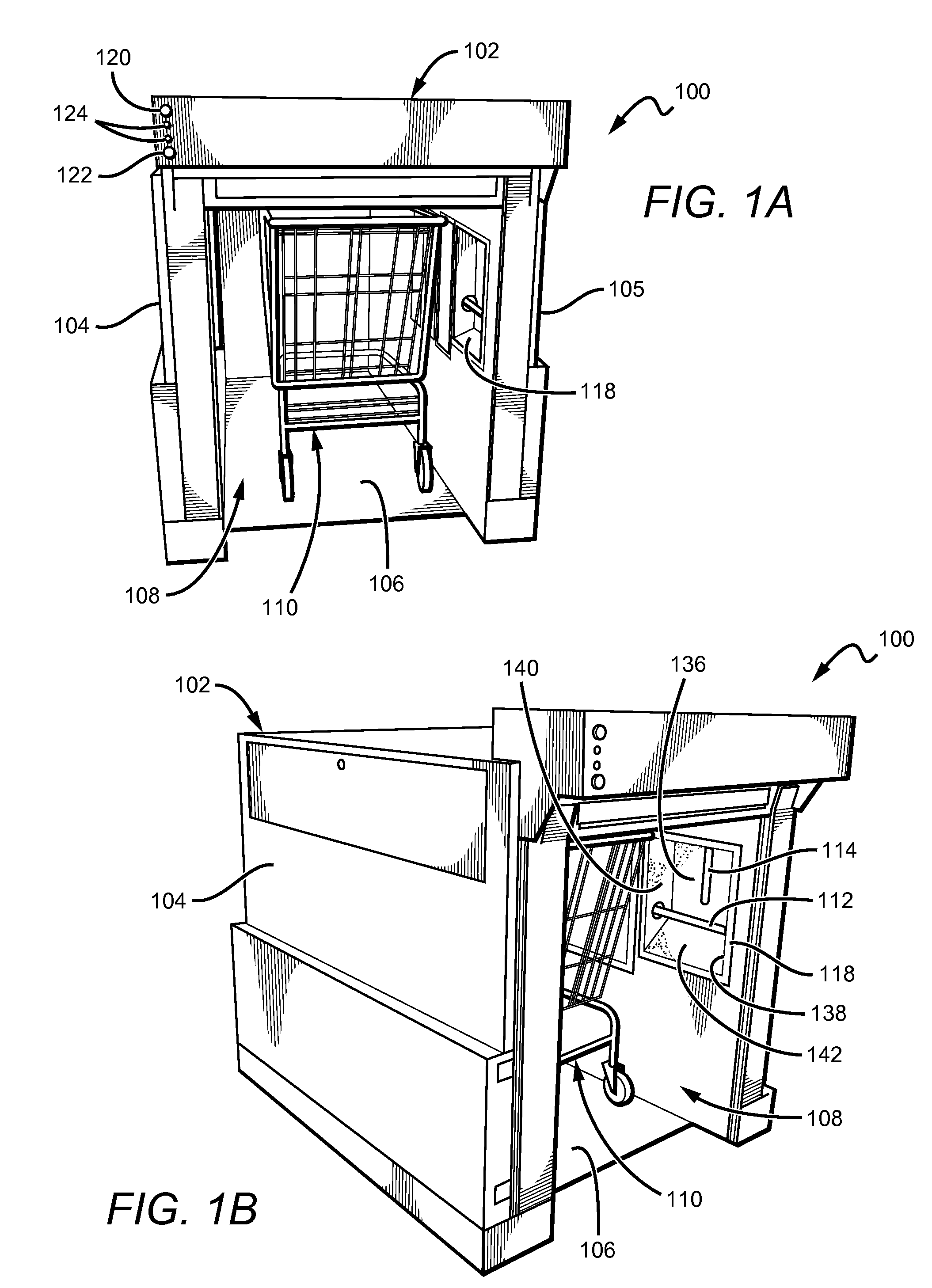 Station for disinfecting publicly-used equipment