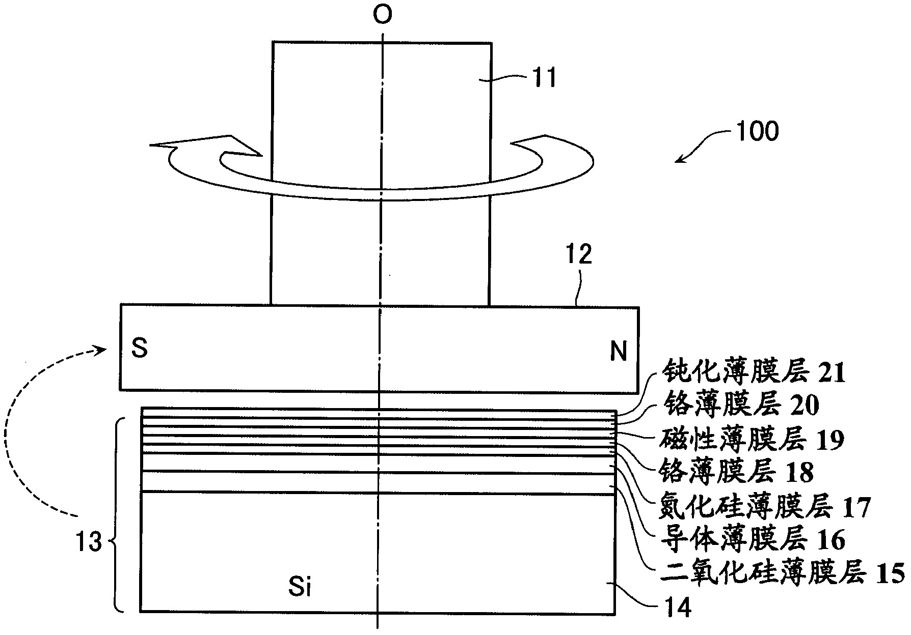 Rotation angle detecting device